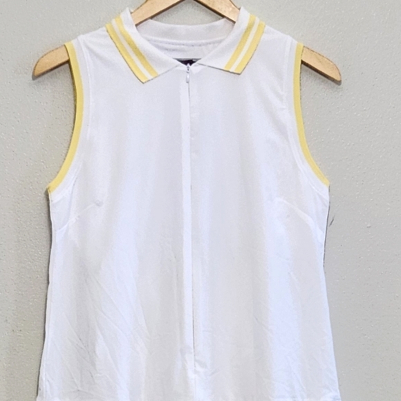 New!Beach Riot Bria Tennis Dress in White Sand. - Picture 8 of 16